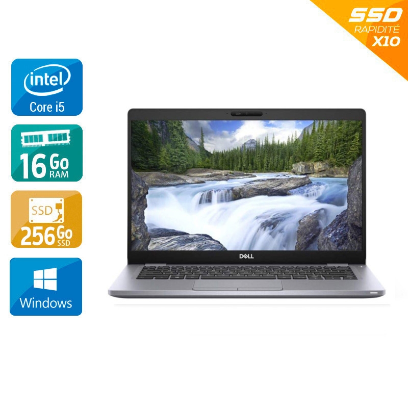 Acheter Dell Latitude 5310 13,2'' i5 Gen 10 - 16Go RAM 256Go SSD Windows 11 Pro Bon étatOccasion certifiée reconditionnée Bon état - 290,83 € Dell Latitude 5310 13,2'' i5 Gen 10 - 16Go RAM 256Go SSD Windows 11 Pro Bon étatOccasion certifiée reconditionnée Bon état - reconditionné disponible sur Kiatoo