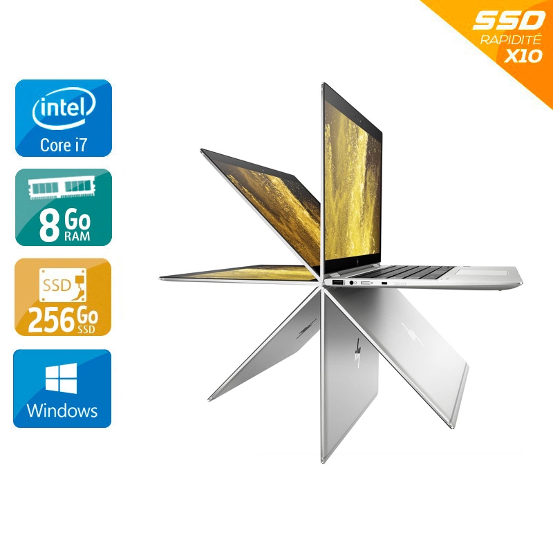 Acheter HP EliteBook X360 1030 G3 13'' i7 Gen 8 8Go RAM 256Go SSD Windows 11 Pro État correctOccasion certifiée reconditionnée Bon état - 290,83 € HP EliteBook X360 1030 G3 13'' i7 Gen 8 8Go RAM 256Go SSD Windows 11 Pro État correctOccasion certifiée reconditionnée Bon état - reconditionné disponible sur Kiatoo