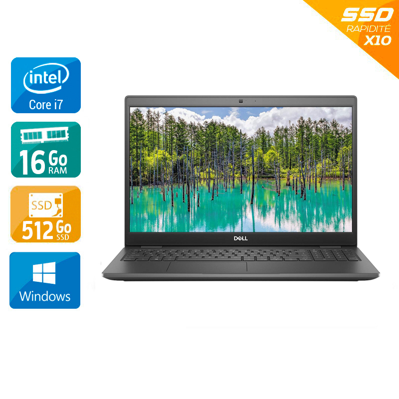 Dell Latitude 5591 15,6" i7 Gen 8 - 16Go RAM 512Go SSD Windows 11