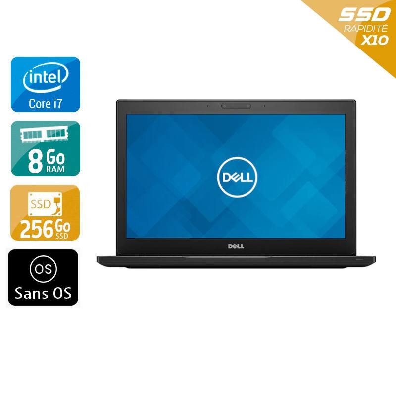 Dell Latitude 7290 12,5" i7 Gen 8 - 8Go RAM 256Go SSD Sans OS