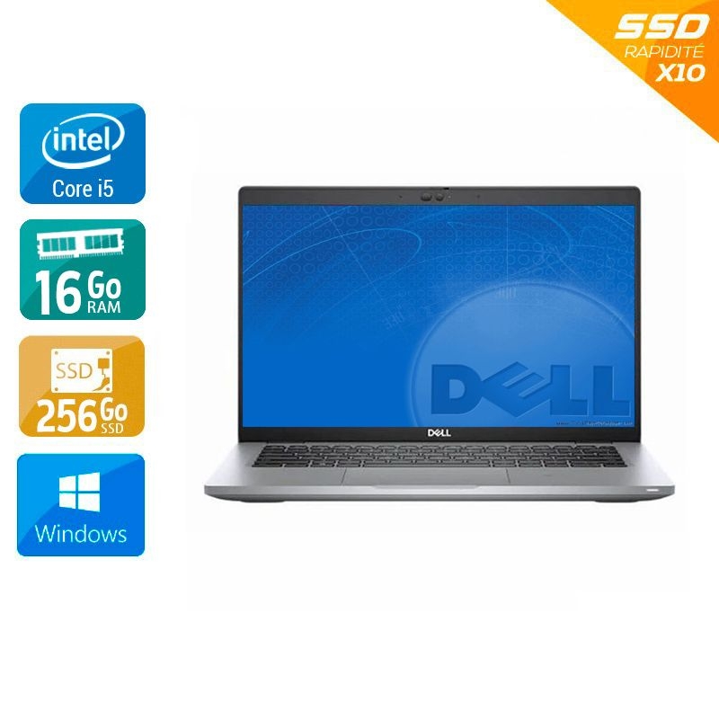 Dell Latitude 5420 14'' i5 Gen 11 - 16Go RAM 256Go SSD Windows 11  ⭐ Premium - Garantie 3 ans incluseOccasion certifiée reconditionnée Bon état -  reconditionné disponible sur Kiatoo