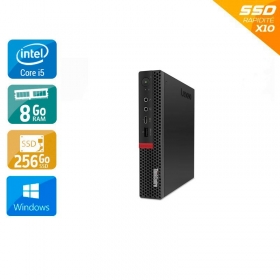 Lenovo ThinkCentre M720Q Tiny i5 Gen 8 - 8Go RAM 256Go SSD Windows 11