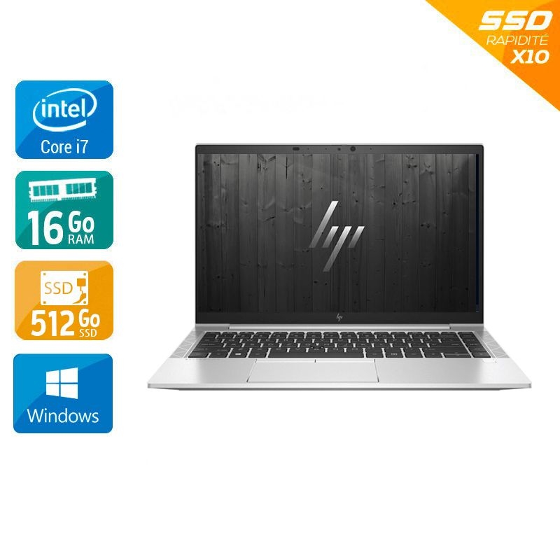 HP EliteBook 840 G8 14" i7 Gen 11 - 16Go RAM 512Go SSD Windows 11