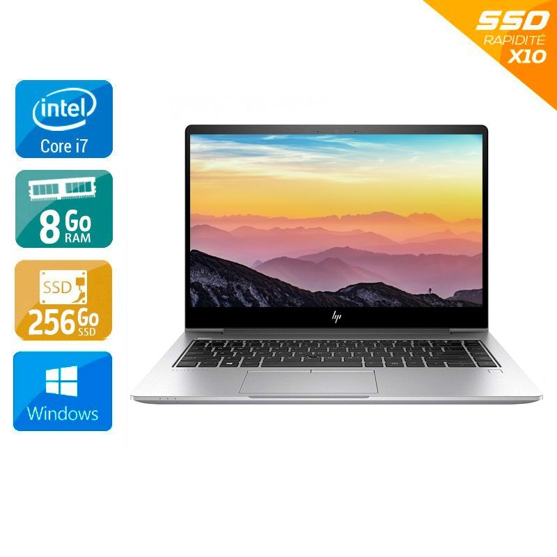 HP EliteBook 840 G6 14" i7 Gen 8 - 8Go RAM 256Go SSD Windows 11