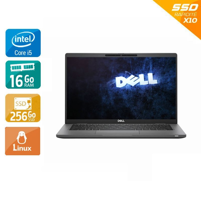 Dell Latitude 7320 13,2" i5 Gen 11 - 16Go RAM 256Go SSD Linux