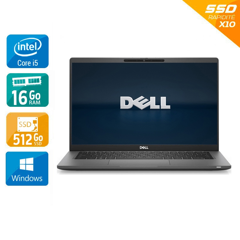 Dell Latitude 7420 14'' i5 Gen 11 - 16Go RAM 512Go SSD Windows 11 - Etat du Produit : Bon état  Bon étatOccasion certifiée reconditionnée