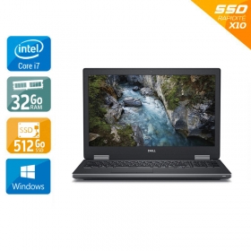 Dell Precision 7530 15,6" i7 Gen 8 - 32Go RAM 512Go SSD Windows 11