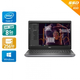 Dell Precision 7550 15,5" i7 Gen 10 - 8Go RAM 256Go SSD Windows 11