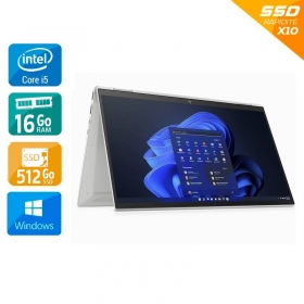 HP EliteBook X360 1030 G7 13" i5 Gen 10 - 16Go RAM 512Go SSD Windows 11
