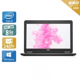 Dell Latitude E7240 i5 8Go RAM 240Go SSD Windows 10